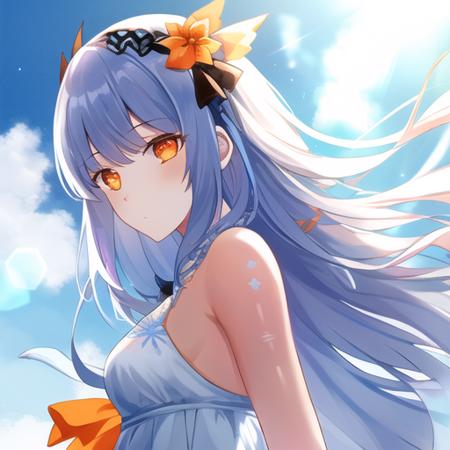 00020-19873600-Masterpiece,best quality, beautifully painted,highly detailed,{{intricate detail}}, {{highly detailed skin}},blue_sky,(((1girl)).png